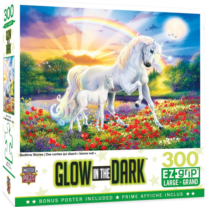 Glow in the Dark - Bedtime Stories 300 Piece EZ Grip Jigsaw Puzzle Image 1