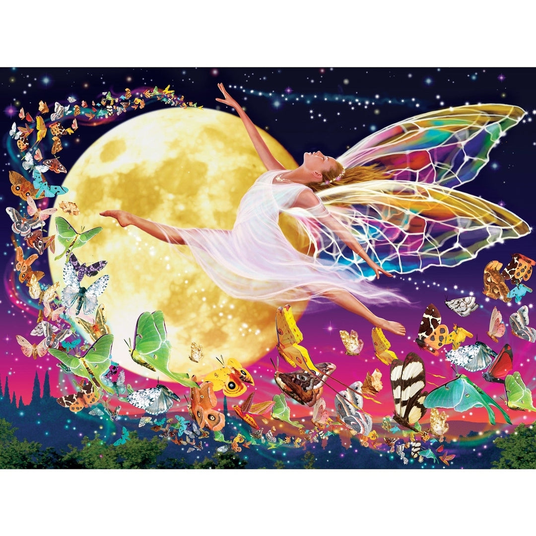 Glow in the Dark - Moon Fairy 300 Piece EZ Grip Jigsaw Puzzle Image 2