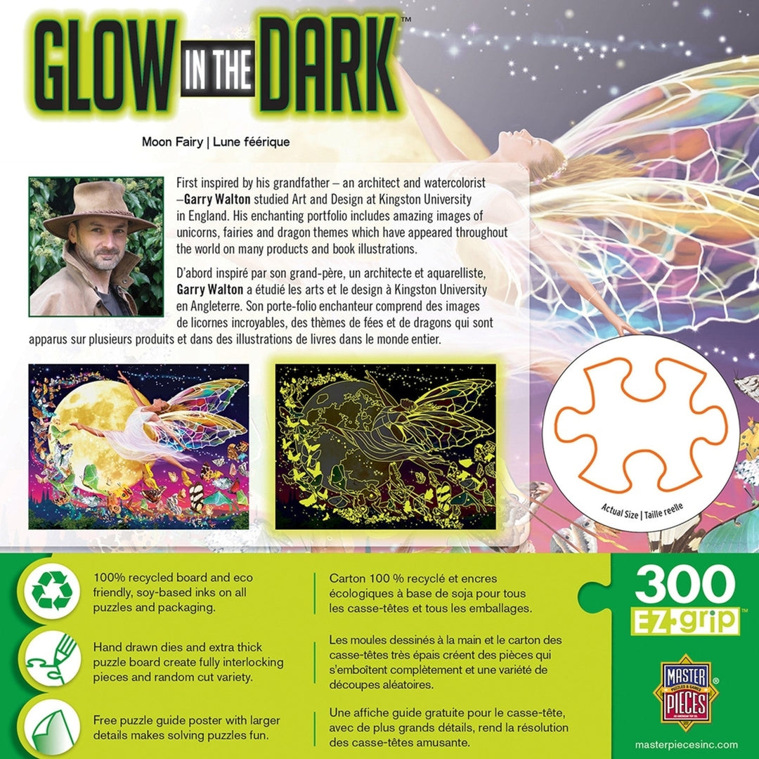 Glow in the Dark - Moon Fairy 300 Piece EZ Grip Jigsaw Puzzle Image 3