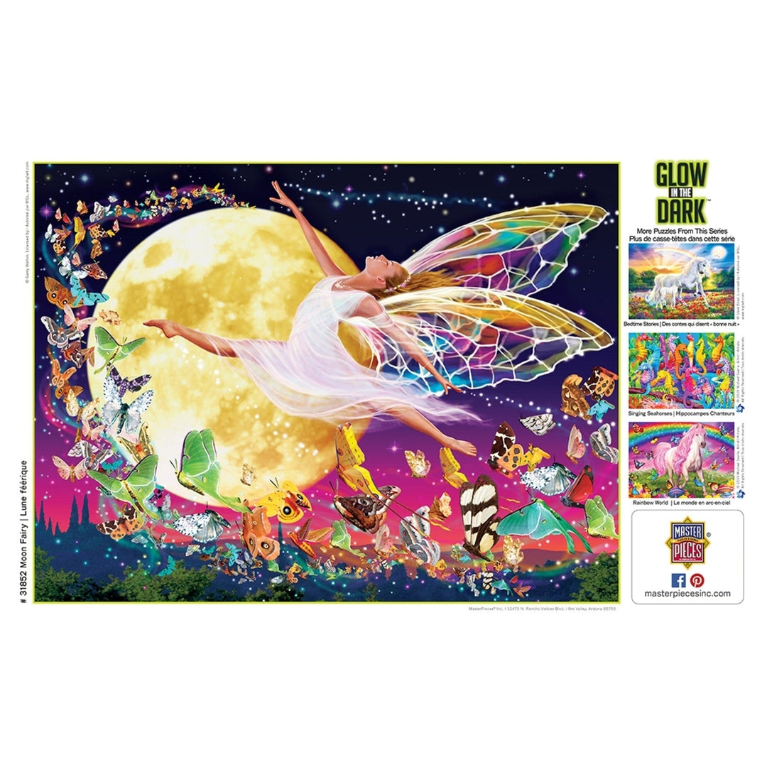 Glow in the Dark - Moon Fairy 300 Piece EZ Grip Jigsaw Puzzle Image 4