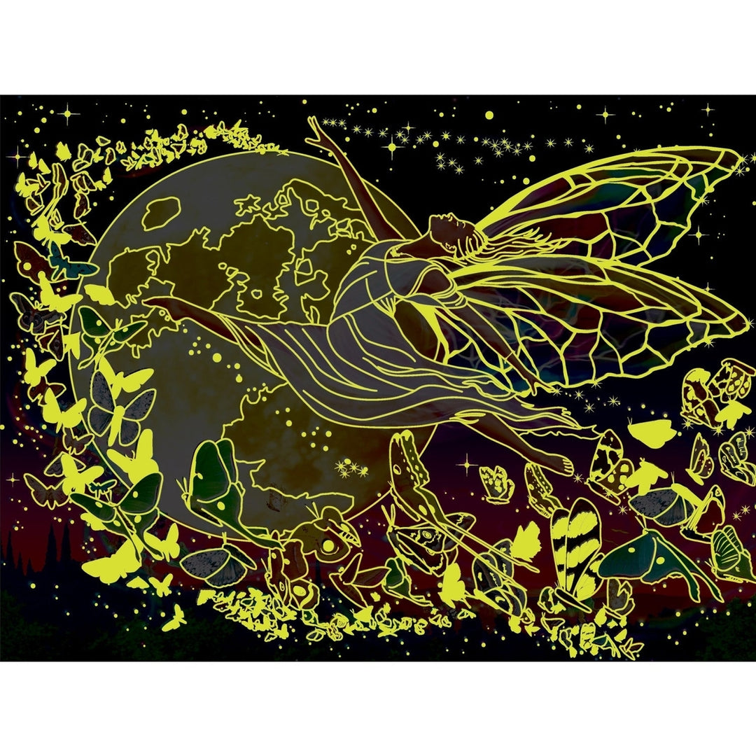 Glow in the Dark - Moon Fairy 300 Piece EZ Grip Jigsaw Puzzle Image 4