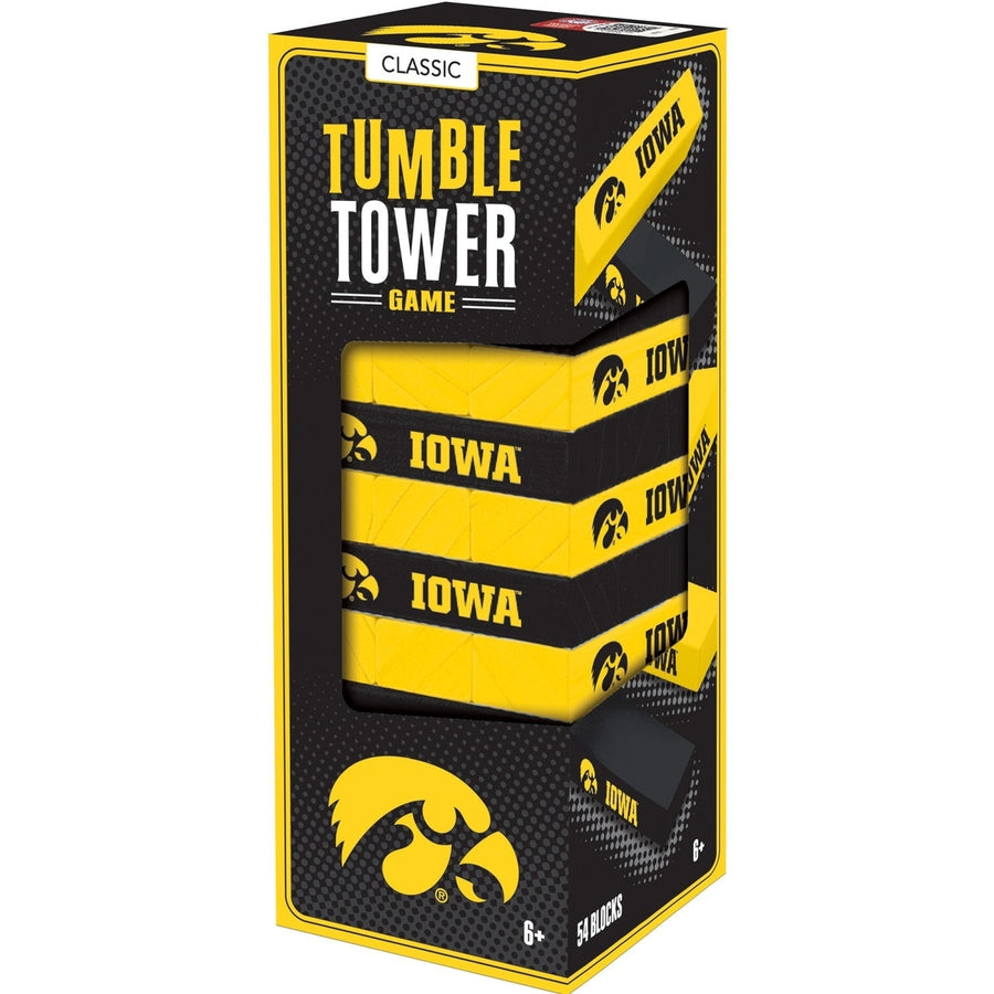 Iowa Hawkeyes Tumble Tower Image 1