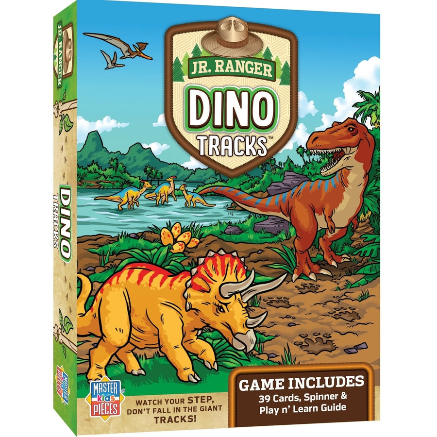 Jr. Ranger Dino Tracks Card Game Image 1