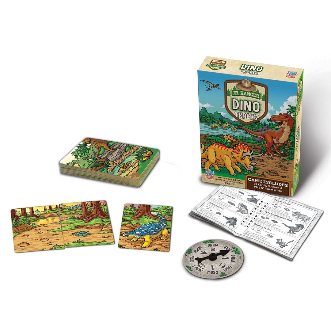 Jr. Ranger Dino Tracks Card Game Image 2