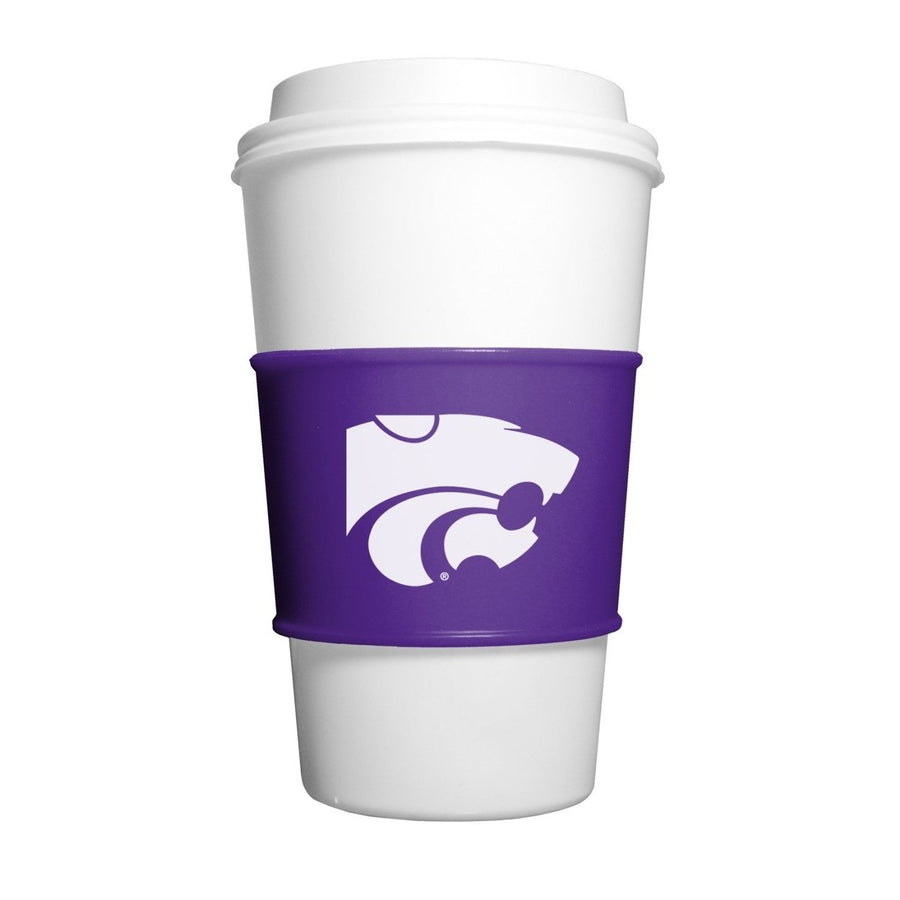 Kansas State Wildcats Silicone Cup Sleeves Official NCAA Drink Accessory Durable Image 1