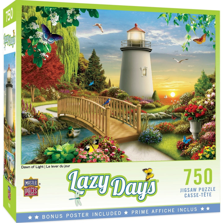 Lazy Days - Dawn of Light 750 Piece Puzzle Image 1