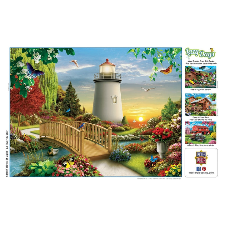 Lazy Days - Dawn of Light 750 Piece Puzzle Image 4
