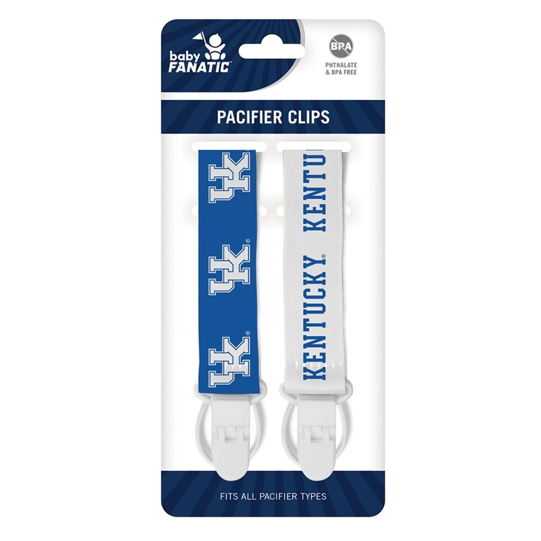 Kentucky Wildcats - Pacifier Clip 2-Pack Image 2