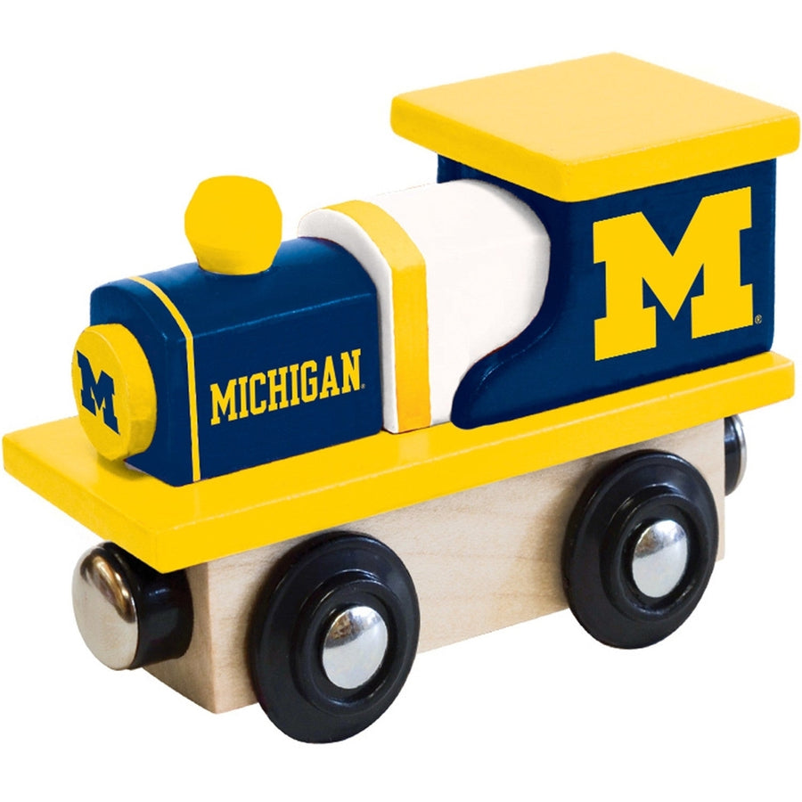Michigan Wolverines Toy Train Engine Image 1