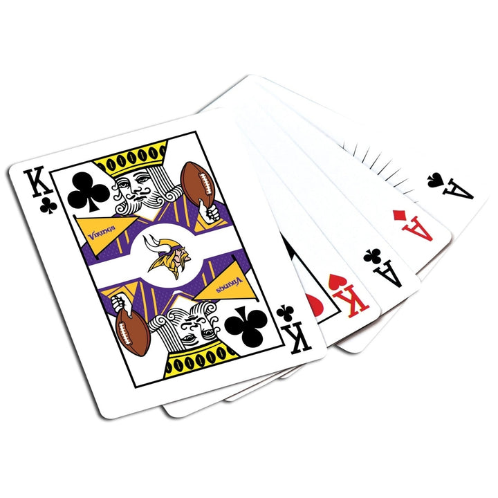 Minnesota Vikings 300 Piece Poker Set Image 6