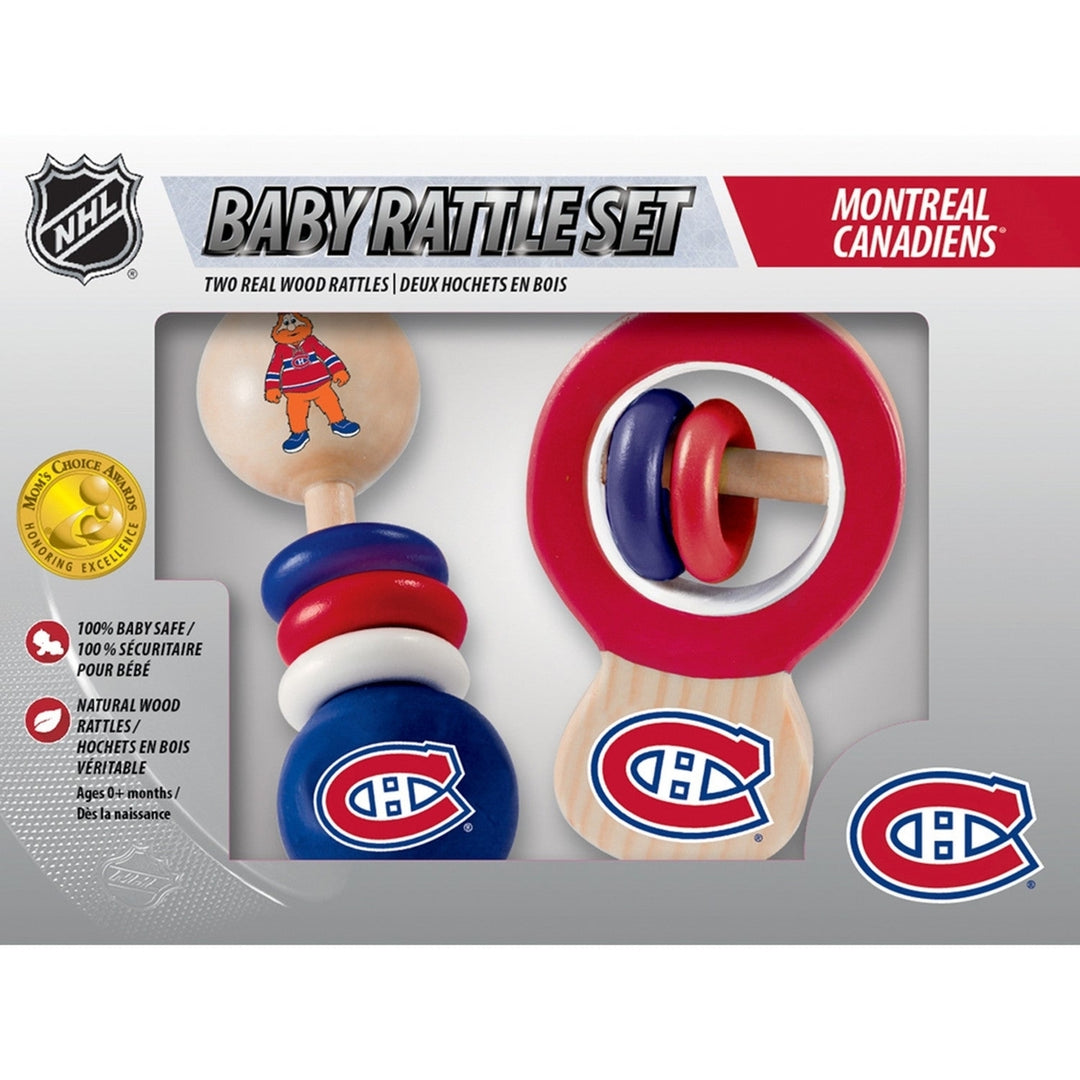 Montreal Canadiens - Baby Rattles 2-Pack Image 2