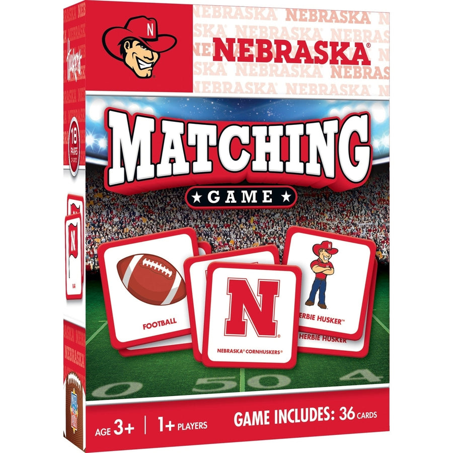 Nebraska Cornhuskers Matching Game Image 1