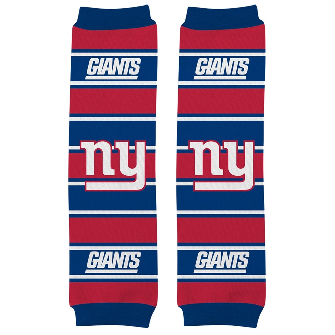 New York Giants Baby Leg Warmers Image 1