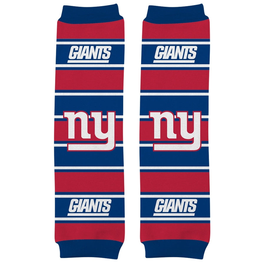 York Giants Baby Leg Warmers Image 1