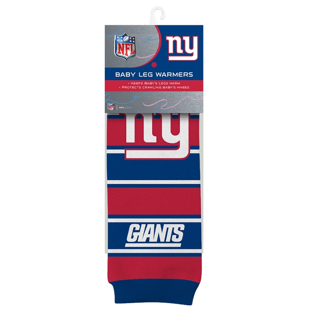 New York Giants Baby Leg Warmers Image 2