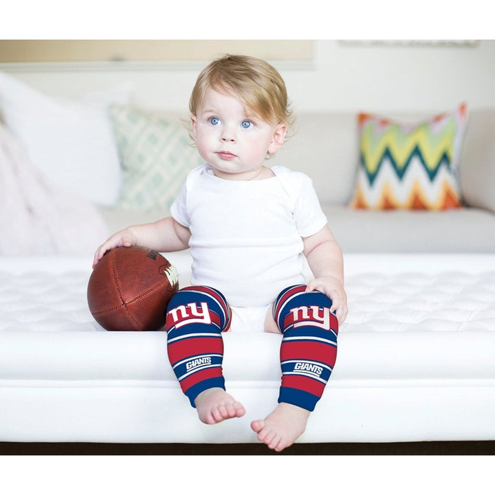 York Giants Baby Leg Warmers Image 4