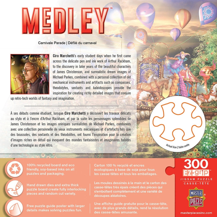 Medley - Carnivale Parade 300 Piece EZ Grip Puzzle Image 3