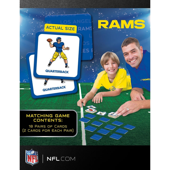 Los Angeles Rams Matching Game Image 3