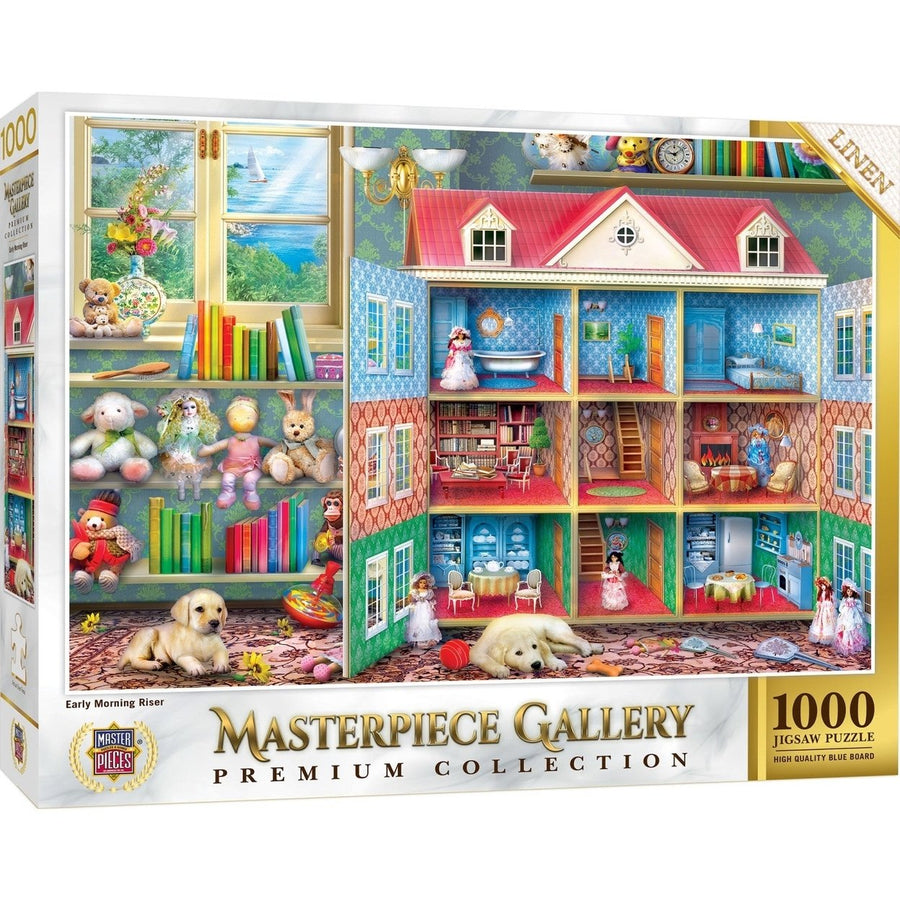 Masterpiece Gallery - Early Monring Riser 1000 Piece Jigsaw Puzzle Image 1