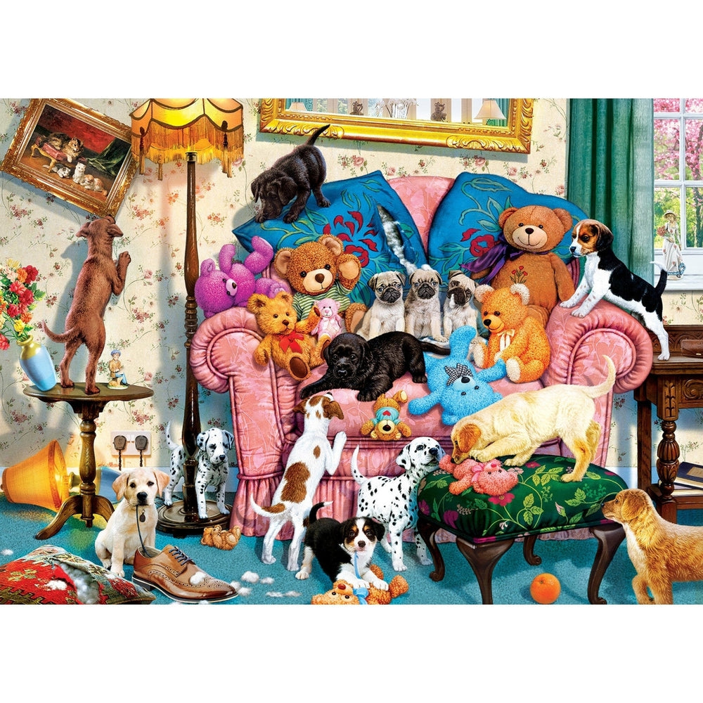 Masterpiece Gallery - Loose in the House 1000 Piece Jigsaw Puzzle Image 2