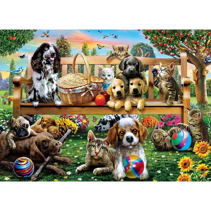 Masterpiece Gallery - Meetup at the Park 1000 Piece Jigsaw Puzzle Image 2