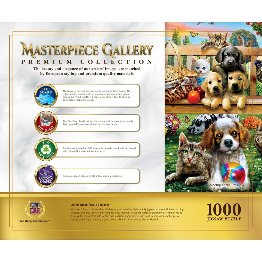 Masterpiece Gallery - Meetup at the Park 1000 Piece Jigsaw Puzzle Image 3