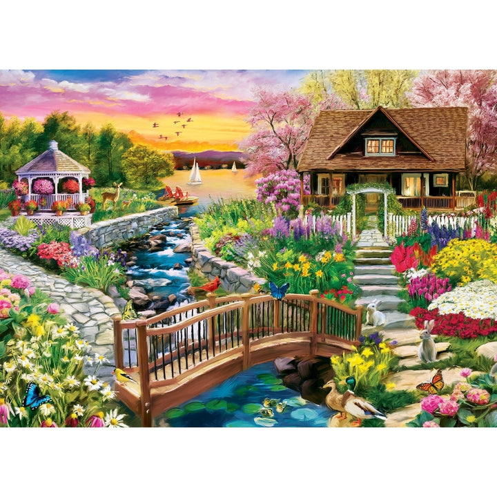 Masterpiece Gallery - Spring on the Shore 1000 Piece Jigsaw Puzzle Image 2