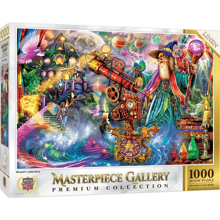 Masterpiece Gallery - Wizards Laboratory 1000 Piece Jigsaw Puzzle Image 1