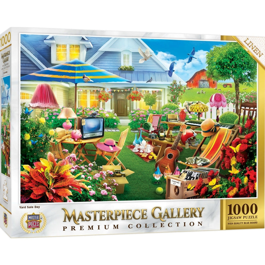 Masterpiece Gallery - Yard Sale Day 1000 Piece Jigsaw Puzzle Image 1