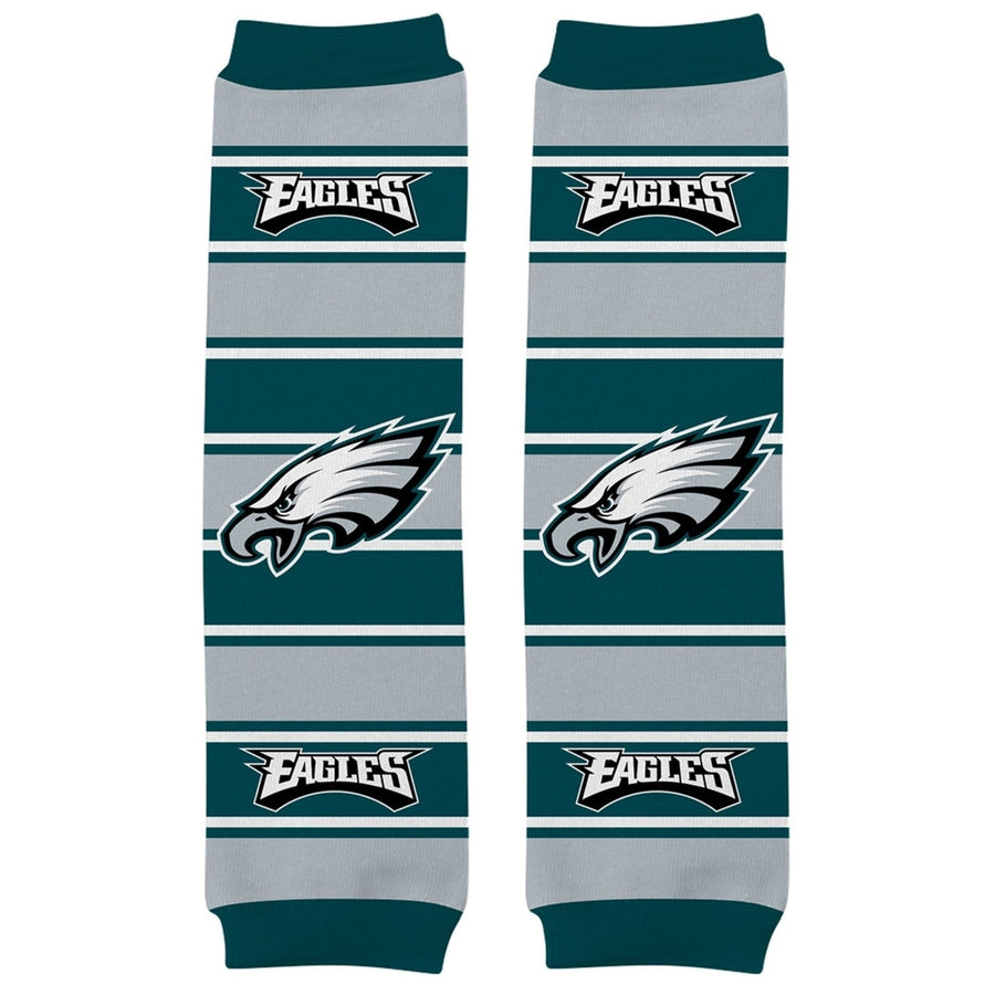 Philadelphia Eagles Baby Leg Warmers Image 1