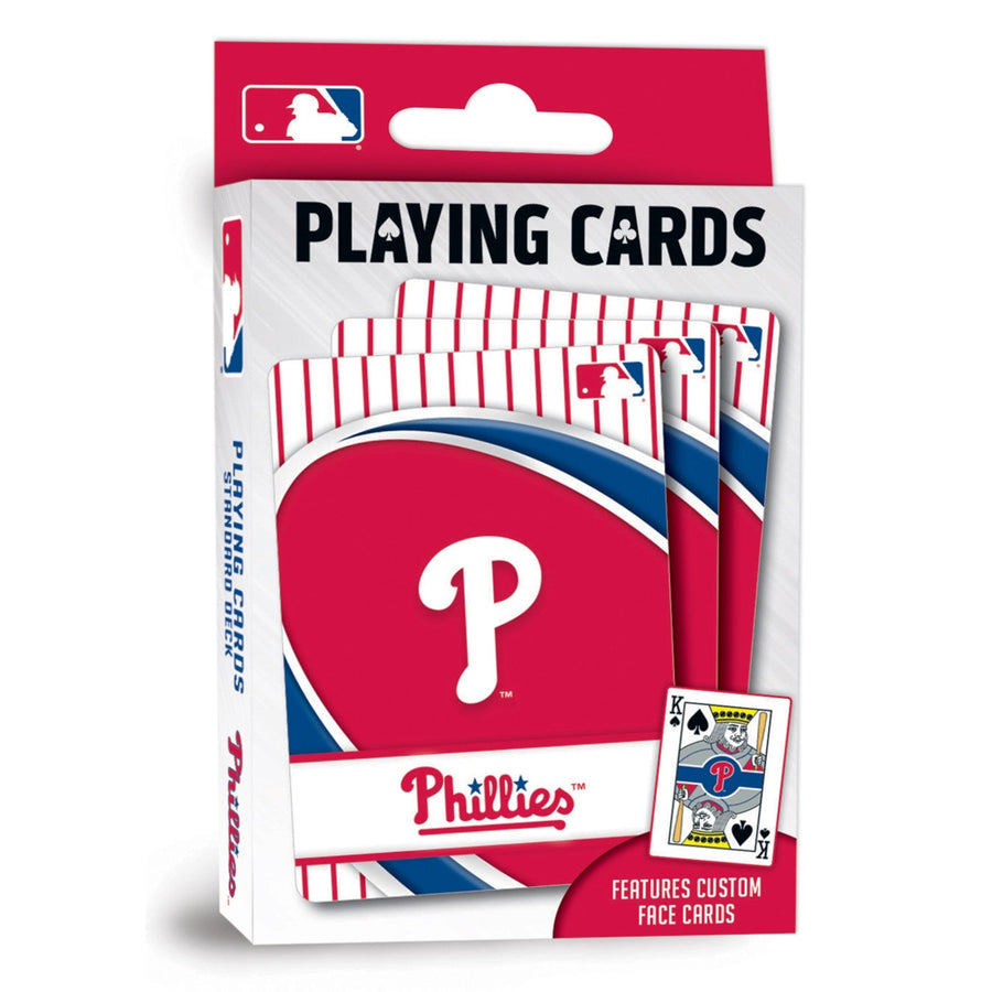 Philadelphia Phillies Playing Cards - 54 Card Deck Image 1