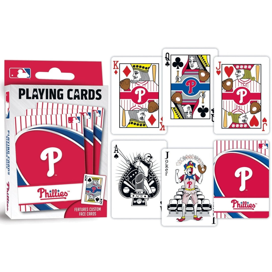 Philadelphia Phillies Playing Cards - 54 Card Deck Image 3