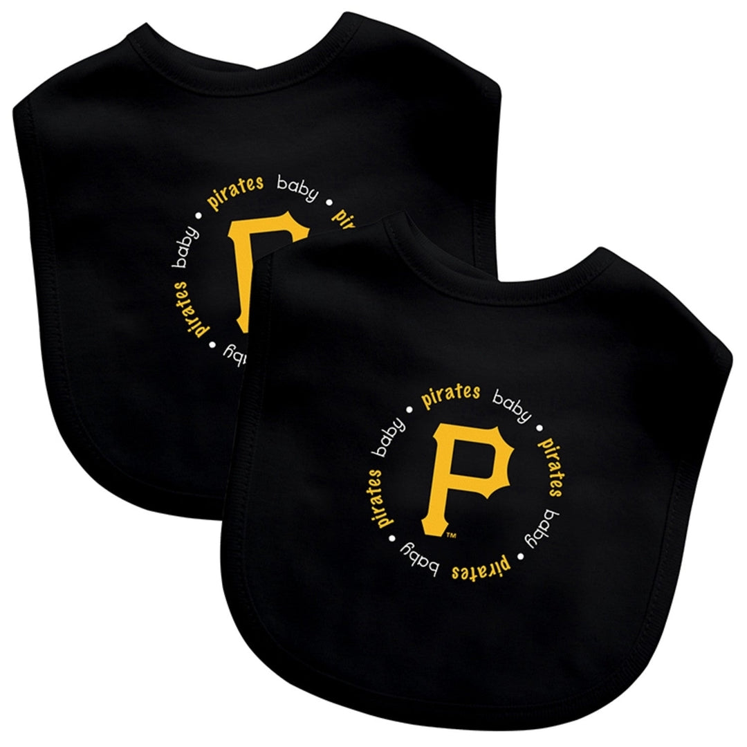 Pittsburgh Pirates - Baby Bibs 2-Pack Image 1