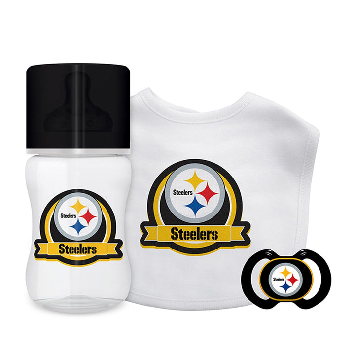 Pittsburgh Steelers - 3-Piece Baby Gift Set Image 1
