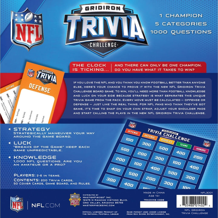 NFL - Gridiron Trivia Challenge Image 3