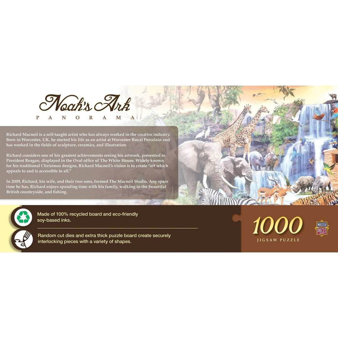 Noahs Ark - 1000 Piece Panoramic Puzzle Image 3