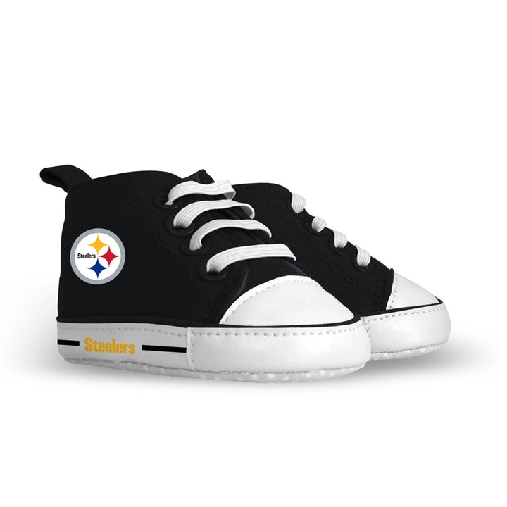 Pittsburgh Steelers Baby Shoes Image 1