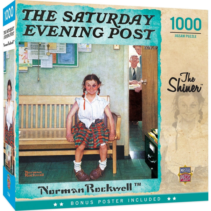 Saturday Evening Post - The Shiner 1000 Piece Jigsaw Puzzle Image 1