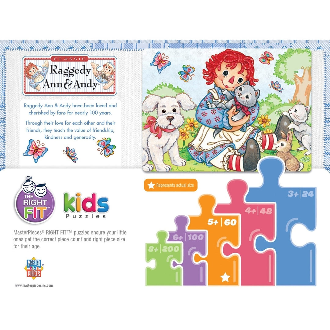 Raggedy Ann - Best Friends 60 Piece Jigsaw Puzzle Image 3