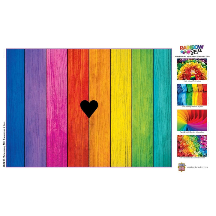 Rainbow Sauce - Welcoming All 500 Piece Jigsaw Puzzle Image 4