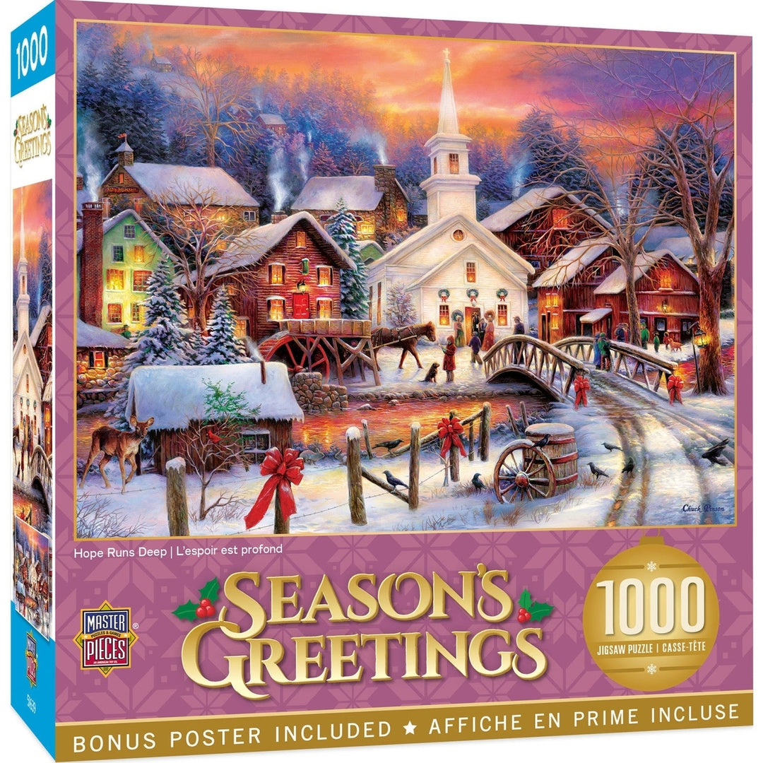 Season's Greetings - Hope Runs Deep 1000 Piece Puzzle Image 1