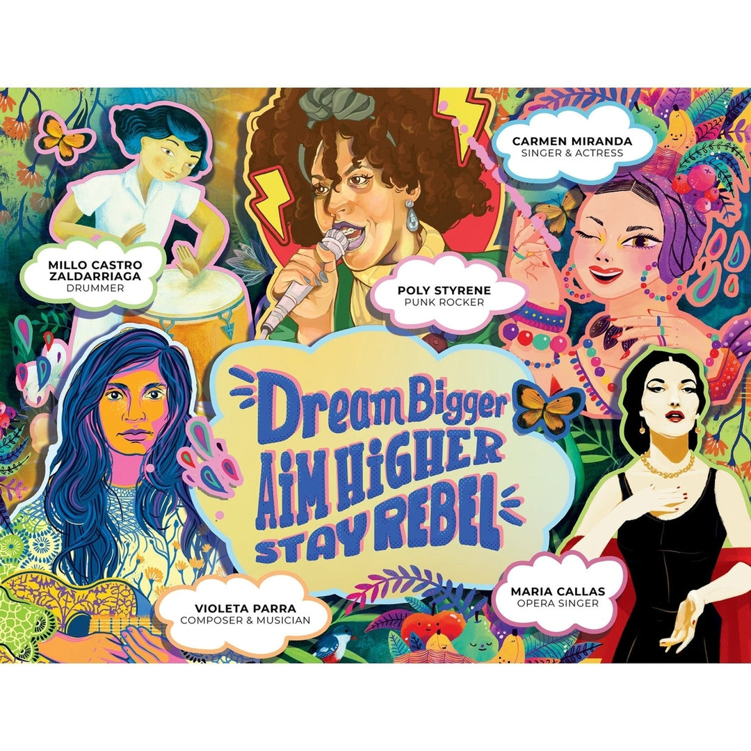 Rebel Girls - Creators 100 Piece Jigsaw Puzzle Image 2