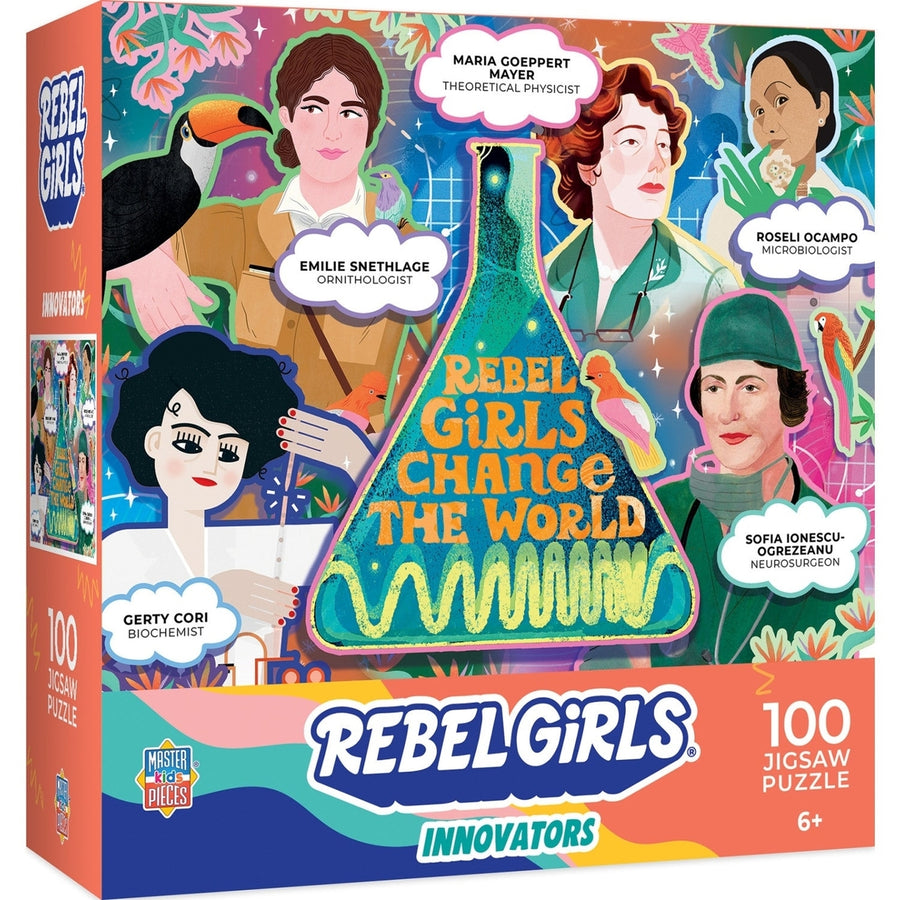 Rebel Girls - Inventors 100 Piece Jigsaw Puzzle Image 1