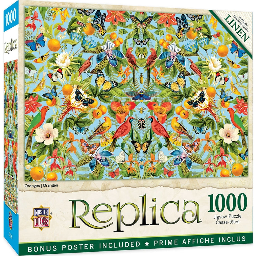 Replica - Oranges 1000 Piece Jigsaw Puzzle Image 1