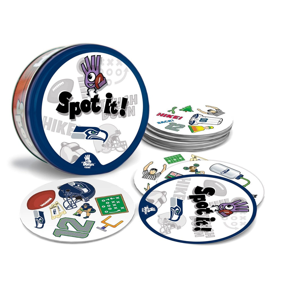 Seattle Seahawks Spot It! Card Game Image 2