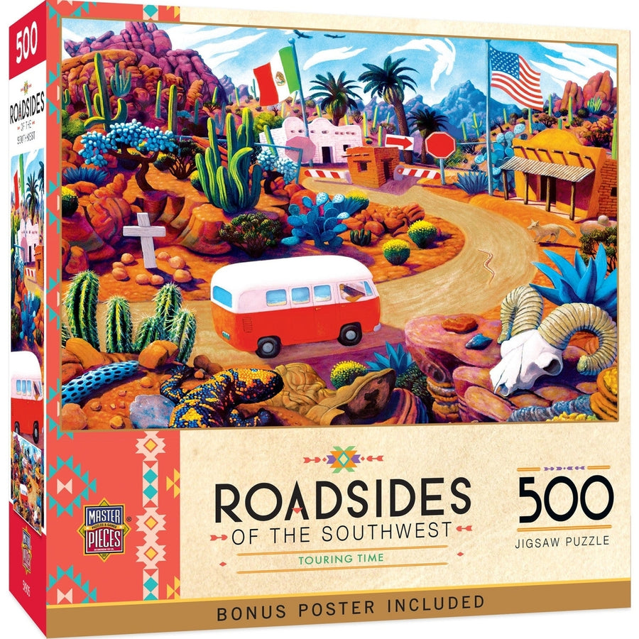 Roadsides of the Southwest - Touring Time 500 Piece Jigsaw Puzzle Image 1