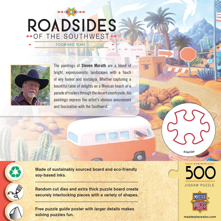 Roadsides of the Southwest - Touring Time 500 Piece Jigsaw Puzzle Image 3