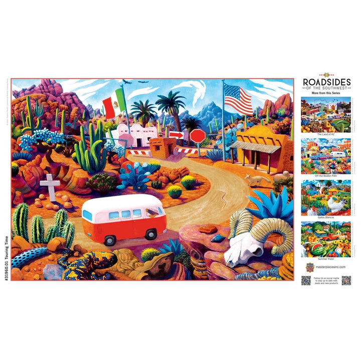 Roadsides of the Southwest - Touring Time 500 Piece Jigsaw Puzzle Image 4