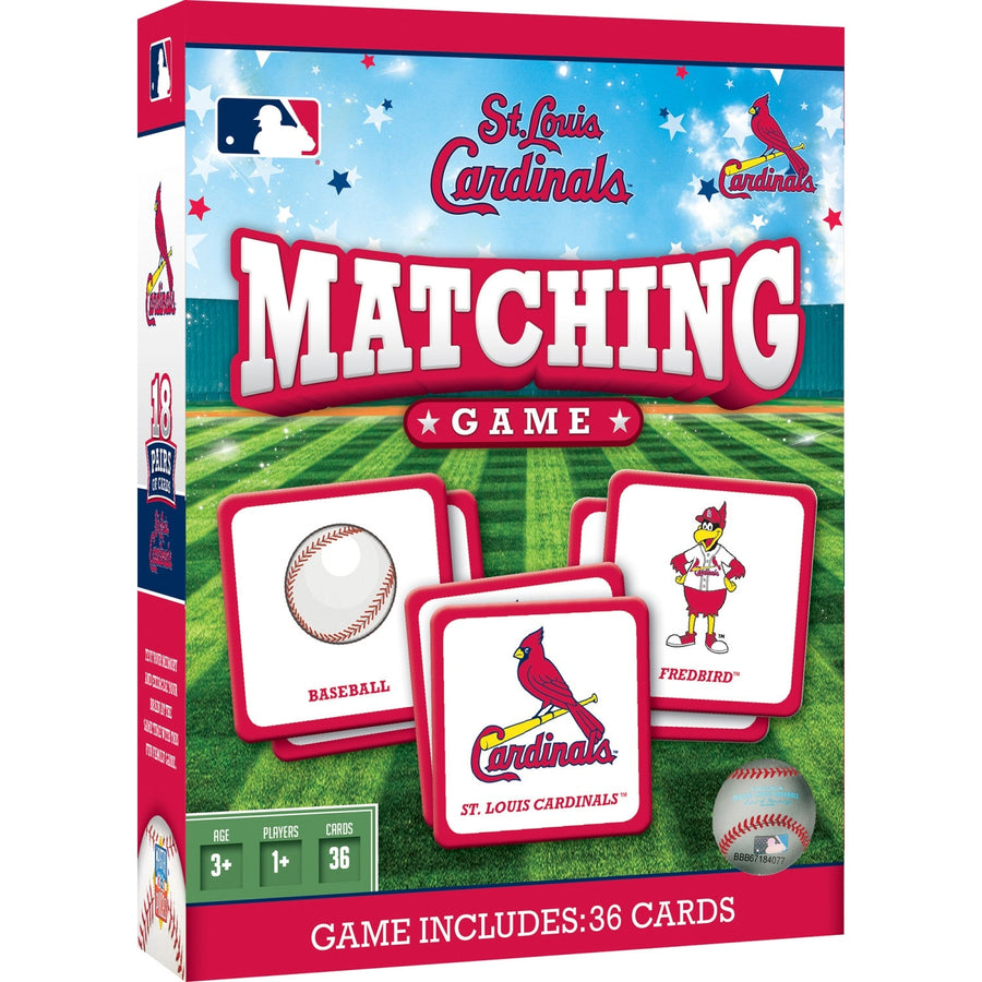 St. Louis Cardinals Matching Game Image 1