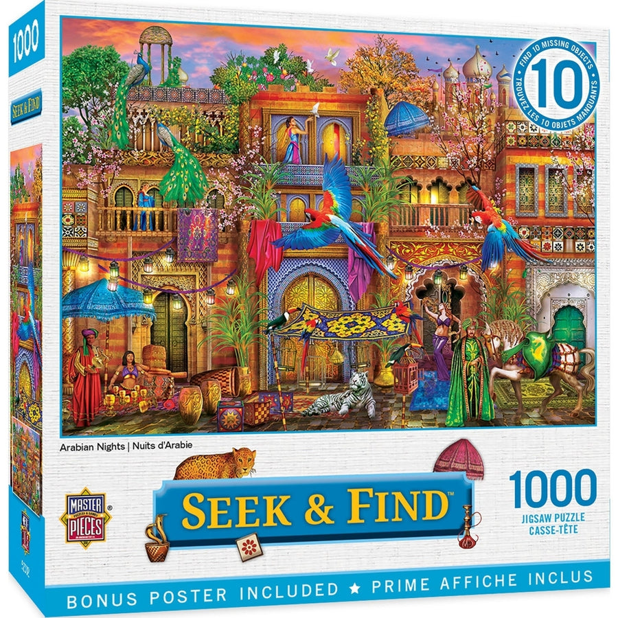 Seek and Find - Arabian Nights 1000 Piece Jigsaw Puzzle Image 1